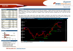 Daily Calls - ICICI Direct