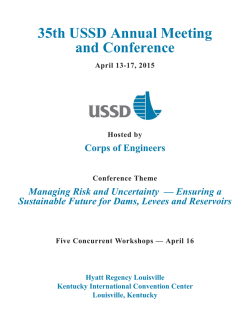 35th USSD Annual Meeting and Conference