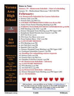 February 2015 Newsletter now available