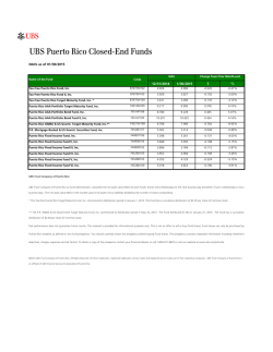 UBS Puerto Rico Closed