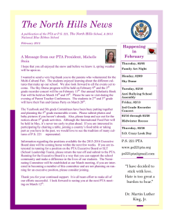 The North Hills News - The PTA at PS 221, The North Hills School, a