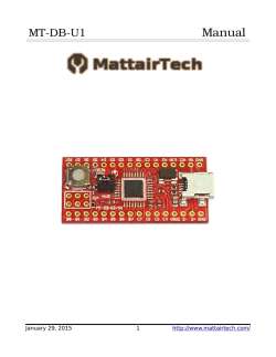 User Manual - MattairTech