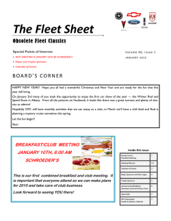 Current Newsletter - Obsolete Fleet Classics