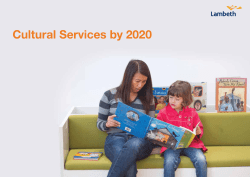 Cultural services by 2020 booklet