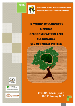 vii young researchers meeting on conservation and sustainable use