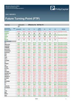 Future Turning Point (FTP)