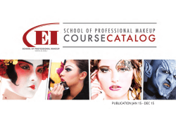 Catalog - EI, School of Professional Makeup