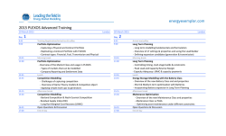 to download the Advanced Training agenda