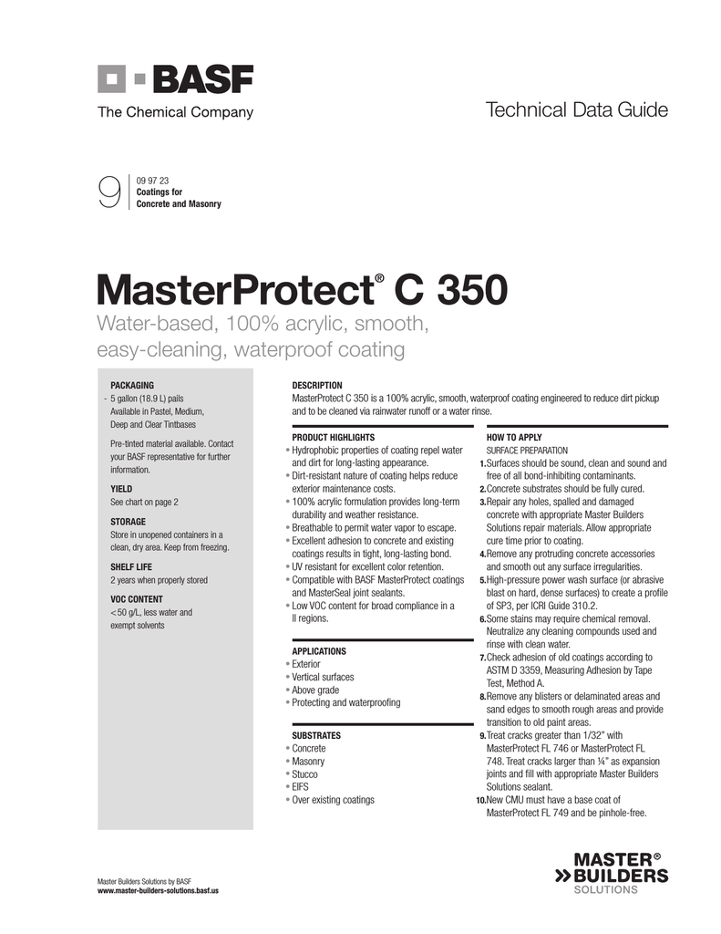 Masterprotect Hb 400 Color Chart