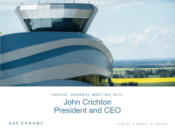 John Crichton President and CEO