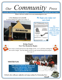 FEB MARCH 15 - Our Community Press