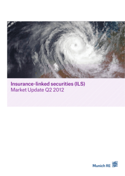 Insurance-linked securities (ILS) Market Update Q2 2012