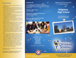 School Flyer (pdf) - Shelby County Schools