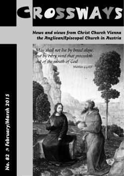 Christ Church Vienna Crossways February and March 2015