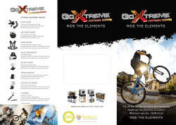 Flyer Download - GoXtreme® Action Cams