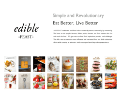 Media Kit - Edible Feast