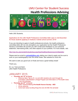 HPA December 2014 Newsletter