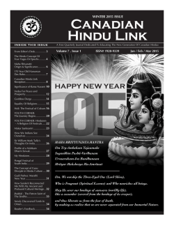 Magazine Q1 - Hindu Education Link
