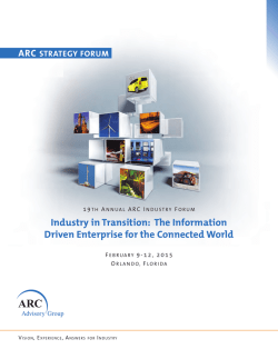 arc-industry-forum-orlando-2015-program