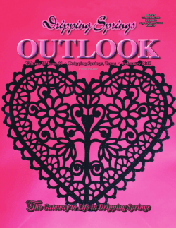 Cover - Dripping Springs Outlook