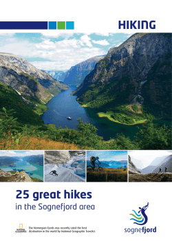 Download 25 Great Hikes in the Sognefjord Area