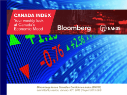 Canadian Confidence Index week ending
