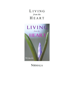 Living from the heart - HolyBooks.com – download free ebooks
