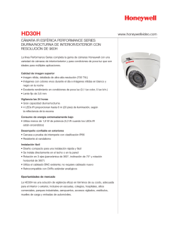 HD30H - Honeywell Video Systems