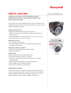 HD31H - Honeywell Video Systems