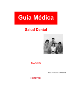 Guía Médica Salud Dental