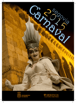 Programa del Carnaval de Segovia 2015