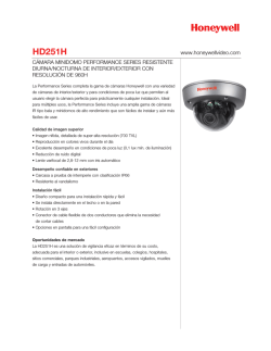 HD251H - Honeywell Video Systems