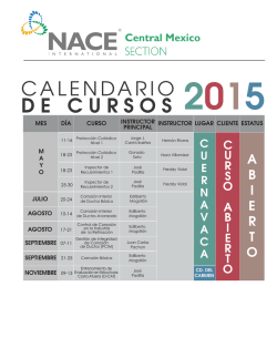 cursosen pdf - NACE Latin America