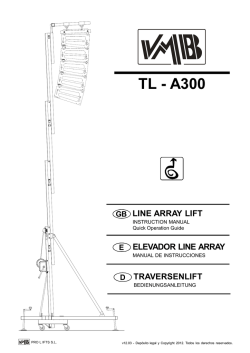 TL - A300 - VMB Pro Lifts