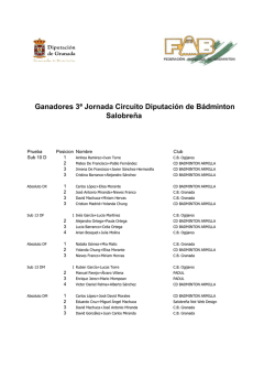 Resultados - Diputación de Granada