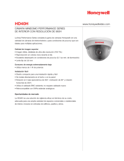 HD40H - Honeywell Video Systems
