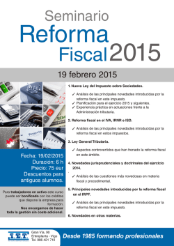 Fiscal 2015 - IET