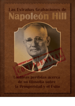 Las grabaciones raras de Napoleón Hill No.1