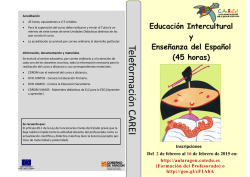Educación Intercultural y Enseñanza del Español