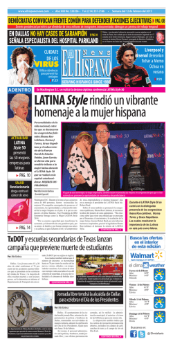 LATINA Stylerindió un vibrante homenaje a la mujer hispana
