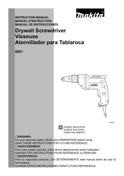 Drywall Screwdriver Visseuse Atornillador para Tablaroca