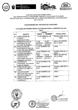 054 - 2014 - minedu - DREC Dirección Regional de Educación del