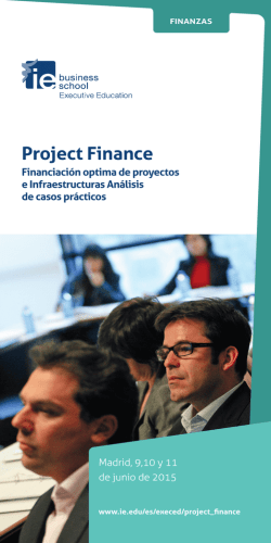 IE Project Finance