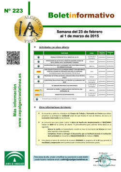 Boletín 223 - CEP de Algeciras