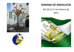 programa - Junta de Andalucía