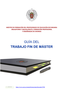 GUÍA TFM - Universidad Complutense de Madrid
