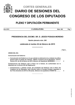 Núm. 262 - Congreso de los Diputados