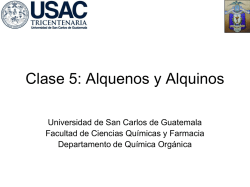 Clase 5 QOI 2015 - Departamento de Química Orgánica