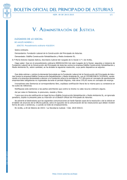 PDF de la disposición - Gobierno del Principado de Asturias