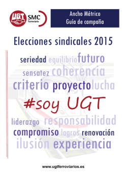 Elecciones sindicales 2015